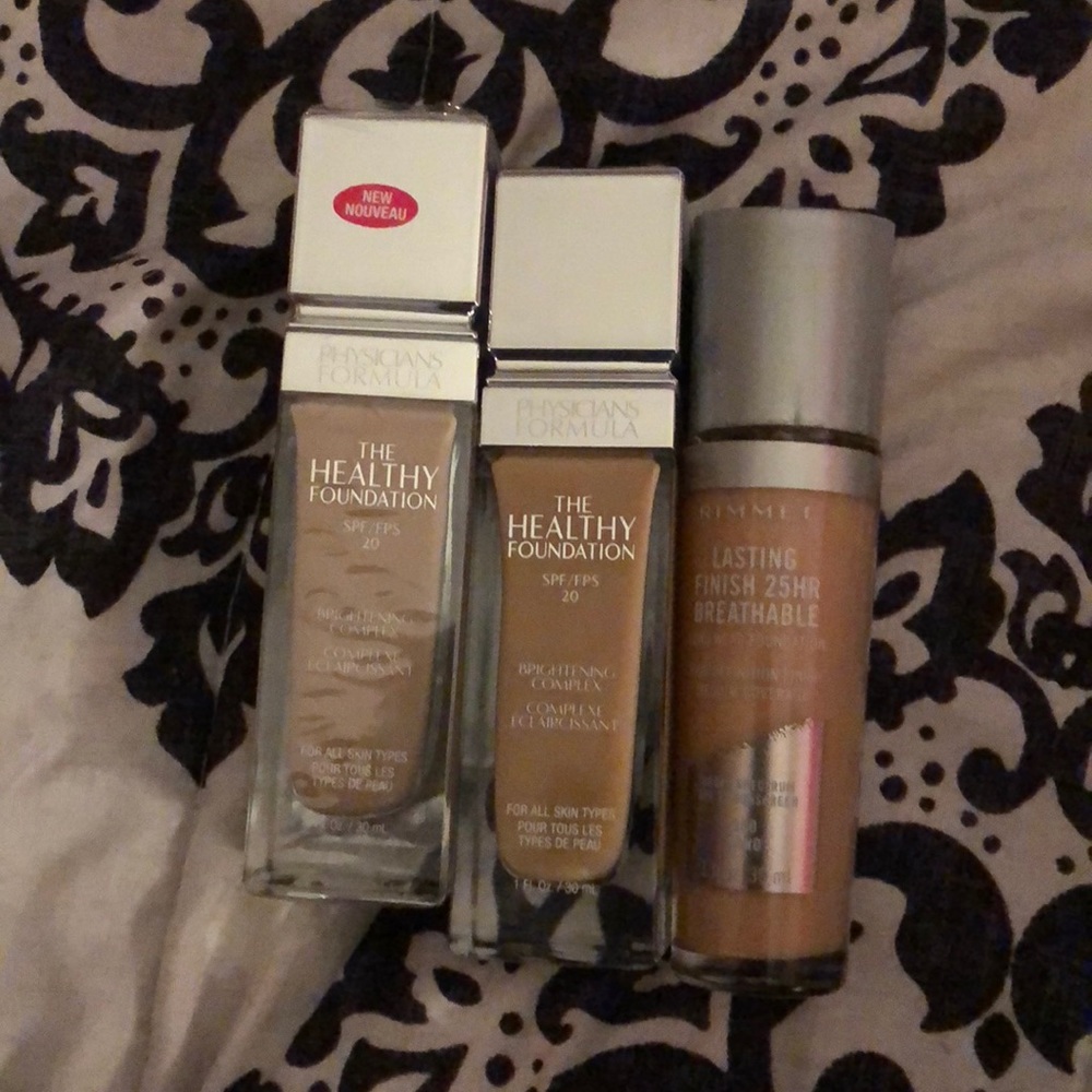 FOUR brand new drugstore powders